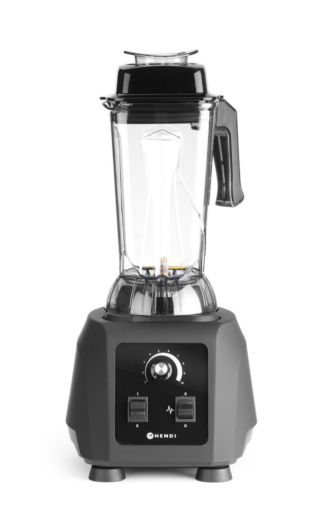 HENDI Bar blender, manual, HENDI, 2,5L, svart, 230V/1680W, 320x250x(H)532mm