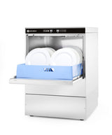 HENDI Dishwasher 50x50 - electronic control, HENDI, Kitchen Line, 400V/6600W, 570x600x(H)830mm