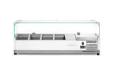 HENDI Refrigerated countertop server GN 1/3, Arktic, 4x GN 1/3, GN 1/3, 24L, 230V/180W, 400x1208x(H)456mm