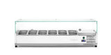 HENDI Refrigerated countertop server GN 1/3, Arktic, 4x GN 1/3, GN 1/3, 24L, 230V/180W, 400x1208x(H)456mm