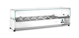 HENDI Refrigerated countertop server GN 1/3, Arktic, 4x GN 1/3, GN 1/3, 24L, 230V/180W, 400x1208x(H)456mm