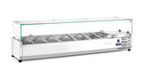 HENDI Refrigerated countertop server GN 1/3, Arktic, 4x GN 1/3, GN 1/3, 24L, 230V/180W, 400x1208x(H)456mm