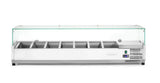 HENDI Refrigerated countertop server GN 1/3, Arktic, 4x GN 1/3, GN 1/3, 24L, 230V/180W, 400x1208x(H)456mm