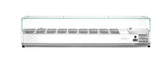 HENDI Refrigerated countertop server GN 1/3, Arktic, 4x GN 1/3, GN 1/3, 24L, 230V/180W, 400x1208x(H)456mm