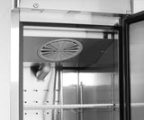 HENDI Freezer single door 410L, Arktic, Profi Line, 280L, 230V/600W, 730x600x(H)1945mm