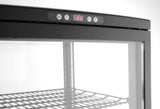 HENDI Refrigerated display cabinet, 270 l, Arktic, svart, 230V/290W, 520x550x(H)1870mm