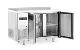 HENDI Two door freezer counter Kitchen Line 220L, Arktic, Kitchen Line, 166L, 230V/550W, 600x1200x(H)840mm