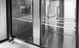 HENDI Two door refrigerated counter Kitchen Line 220L, Arktic, Kitchen Line, 166L, 230V/270W, 600x1200x(H)840mm