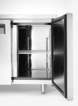 HENDI Two door refrigerated counter Kitchen Line 220L, Arktic, Kitchen Line, 166L, 230V/270W, 600x1200x(H)840mm