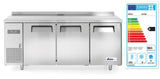 HENDI Three door refrigerated counter Kitchen Line 390L, Arktic, Kitchen Line, 291L, 230V/270W, 600x1800x(H)840mm
