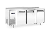HENDI Three door freezer counter Kitchen Line 390L, Arktic, Kitchen Line, 291L, 230V/550W, 600x1800x(H)840mm