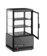 HENDI Refrigerated display cabinet, 58 l, Arktic, vit, 230V/170W, 406x452x(H)830mm