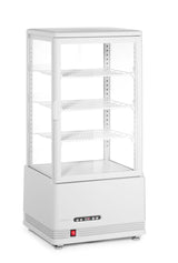 HENDI Refrigerated display cabinet, 78 l, Arktic, vit, 230V/170W, 406x452x(H)985mm