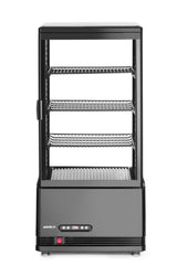 HENDI Refrigerated display cabinet, 78 l, Arktic, vit, 230V/170W, 406x452x(H)985mm