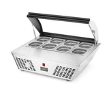 HENDI Countertop salad display , Arktic, 230V/105W, 615x775x(H)235mm