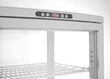 HENDI Refrigerated display cabinet, 270 l, Arktic, svart, 230V/290W, 520x550x(H)1870mm