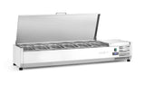 HENDI Refrigerated countertop server GN 1/3, Arktic, 4x GN1/3, GN 1/3, 24L, 230V/180W, 420x1205x(H)630mm