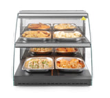 HENDI Quartz heated countertop display, HENDI, 230V/560W, 650x485x(H)630mm