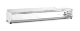 HENDI Refrigerated countertop server GN 1/3, Arktic, 4x GN1/3, GN 1/3, 24L, 230V/180W, 420x1205x(H)630mm