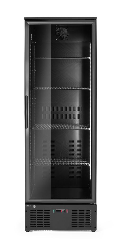 HENDI Back bar refrigerator single-door, Arktic, 243L, svart, 230V/195W, 530x600x(H)1820mm