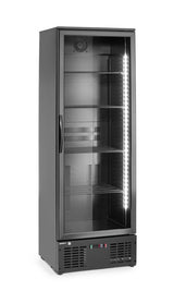 HENDI Back bar refrigerator single-door, Arktic, 243L, svart, 230V/195W, 530x600x(H)1820mm