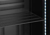 HENDI Back bar refrigerator single-door, Arktic, 243L, svart, 230V/195W, 530x600x(H)1820mm