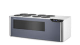 HENDI Countertop wine cooler, 2-zone Cellar, Arktic, svart, 230V/60W, 350x800x(H)293mm