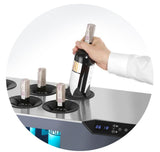 HENDI Countertop wine cooler, 2-zone Cellar, Arktic, svart, 230V/60W, 350x800x(H)293mm