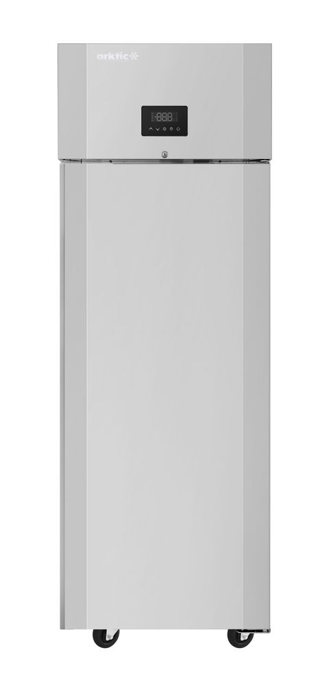 HENDI Freezer, Arktic, Profi Line PLUS, 4× GN 2/1 shelves, 430L, Silver, 230V/370W, 714x830x(H)1940mm