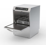 HENDI Dishwasher 35x35, electronic control, HENDI, Profi Line, Silver, 230V/2970W, 423x466x(H)639mm