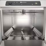 HENDI Dishwasher 35x35, electronic control, HENDI, Profi Line, Silver, 230V/2970W, 423x466x(H)639mm