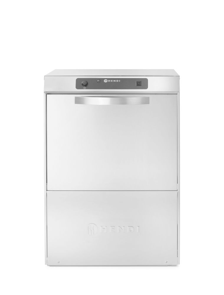 HENDI Dishwasher 50x50, electronic control, HENDI, Profi Line, 400V/4900W, 582x610x(H)822mm