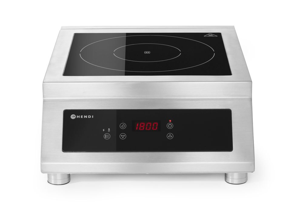 HENDI induktionshäll model 5000 D, HENDI, Profi Line, 400V/5000W, 398x525x(H)175mm