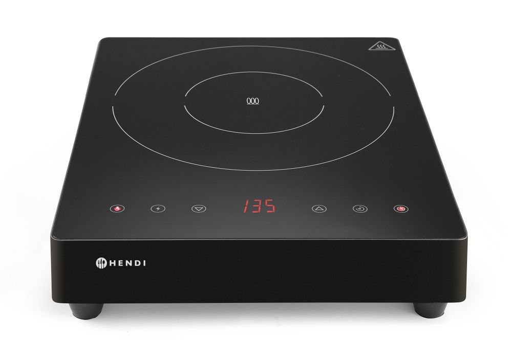 HENDI induktionshäll 3500W, HENDI, Kitchen Line, 230V/3500W, 339x444x(H)80mm