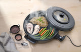 HENDI Party pan, HENDI, inner pan 400x(H)50mm, 230V/1400W, ⌀400x(H)190mm