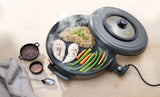HENDI Party pan, HENDI, inner pan 400x(H)50mm, 230V/1400W, ⌀400x(H)190mm