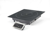 HENDI Induction hot tallrik, Fine Dine, svart, 230V/1000W, 350x397x(H)85mm