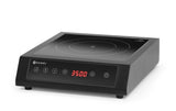 HENDI induktionshäll 3500 D XL, HENDI, svart, 230V/3500W, 355x400x(H)100mm