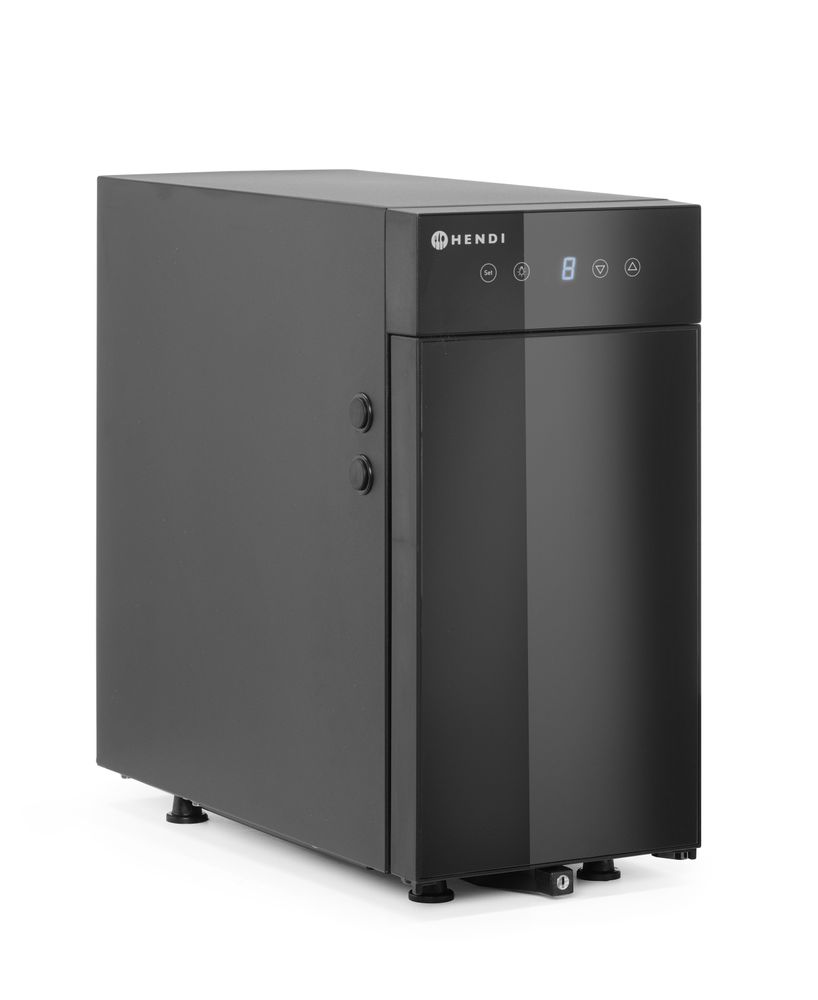 HENDI Milk cooler, HENDI, Profi Line, 9L, svart, 230V/65W, 220x450x(H)455mm