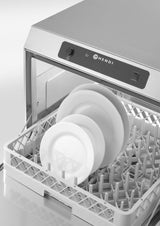 HENDI Dishwasher 50x50, electronic control, HENDI, Profi Line, 400V/4900W, 582x610x(H)822mm