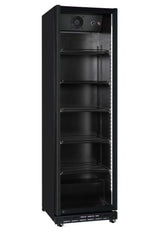 HENDI Back bar refrigerator, single-door, Arktic, 3 shelves, 160L, svart, 230V/250W, 538x525x(H)1585mm