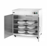 HENDI tallrik warmer dubbel, HENDI, 230V/800W, 735x589x(H)766mm