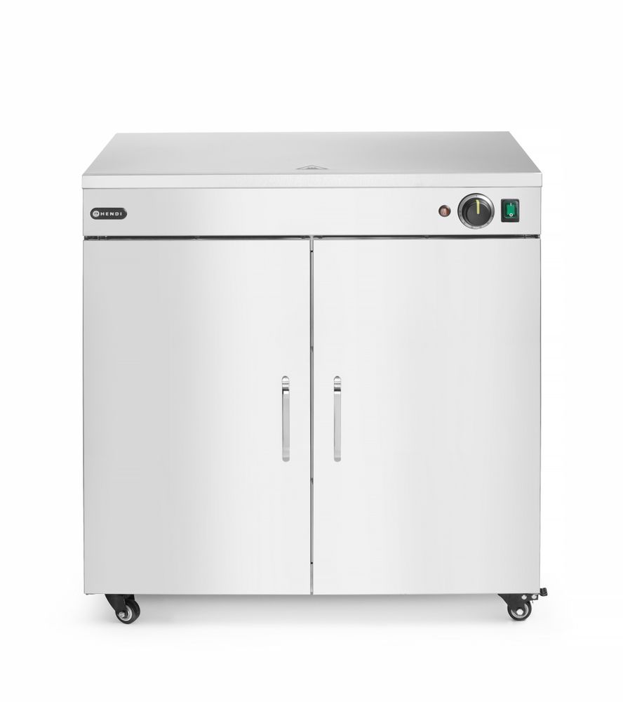 HENDI tallrik warmer dubbel, HENDI, 230V/800W, 735x589x(H)766mm