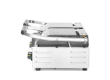 HENDI Contact grill - dubbel version, HENDI, ribbed top and smooth bottom, 230V/3600W, 570x375x(H)216mm