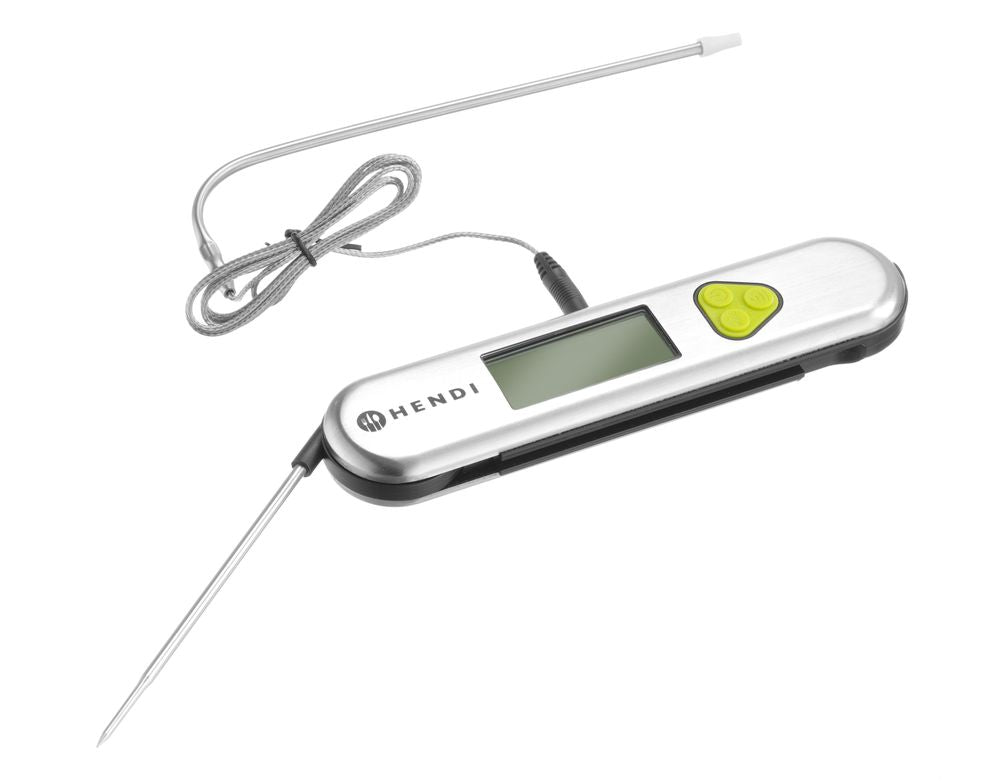 HENDI termometer, foldable and infrared, HENDI, Silver, 175x40x(H)22mm