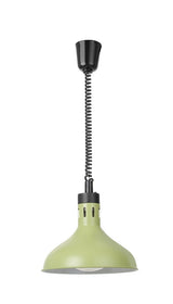HENDI Rise and fall heat lamp, bell-shaped, HENDI, Silver, 230V/250W, ⌀295x(H)207mm