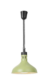 HENDI Rise and fall heat lamp, bell-shaped, HENDI, Silver, 230V/250W, ⌀295x(H)207mm