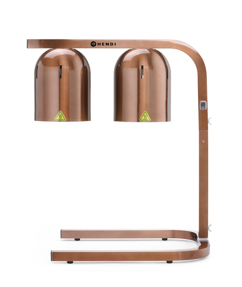HENDI Food warmer, infrared, HENDI, Copper, 230V/500W, 453x360x(H)790mm
