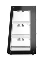 HENDI Heated countertop display, HENDI, svart, 230V/500W, 472x447x(H)775mm