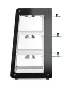 HENDI Heated countertop display, HENDI, svart, 230V/500W, 472x447x(H)775mm
